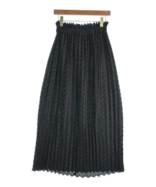 ISSEY MIYAKE Long/Maxi length skirts velvet skirt glossy