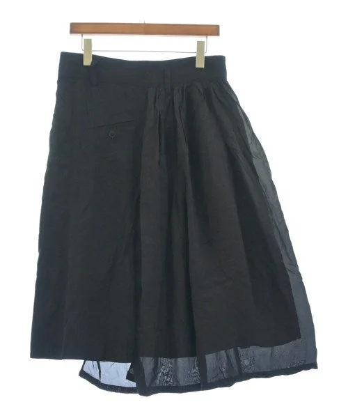 Y's Long/Maxi length skirts satin skirt smooth