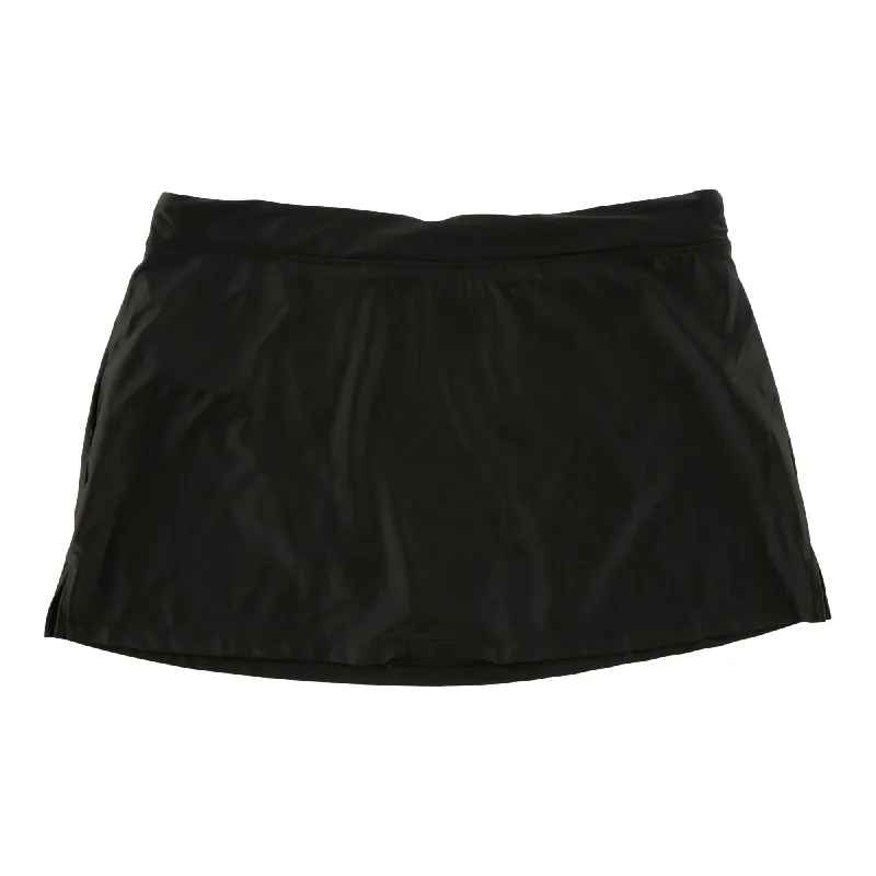 ACX Active Pink Women's Plus Black Skortini linen skirt airy
