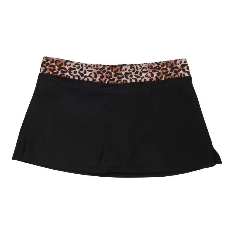 ACX Active Women's Animal Skortini velvet skirt sumptuous