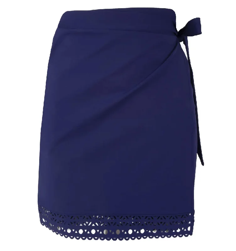 Lise Charmel 'Ajourage Couture' Pareo/Sarong in blue low waist skirt