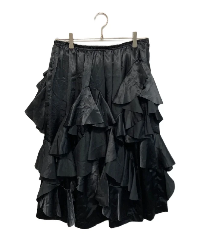 [Pre-owned] COMME des GARCONS COMME des GARCONS frill skirt RK-S021 velvet skirt luxurious