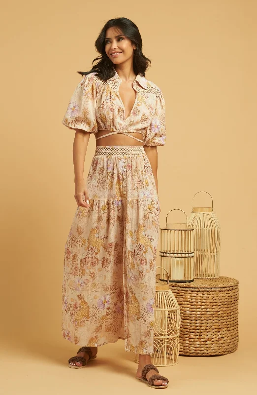 Sierra Madre Maxi Skirt lace skirt intricate